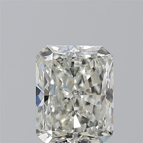 2.5 carat J-SI2 Natūralus Radiant Deimantas (1)