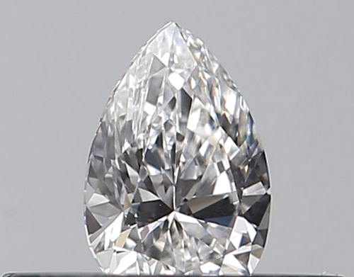 0.23 carat E-VVS1 Natūralus Pear Deimantas (1)