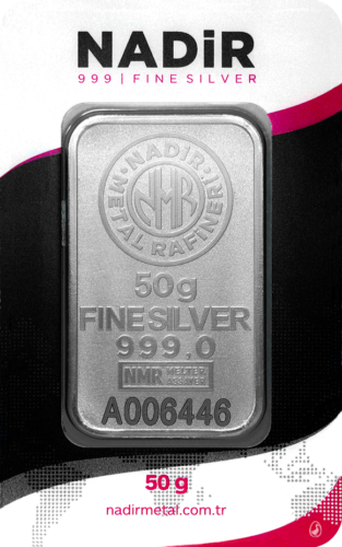 50 g Silver bar .999 Nadir Metal Rafineri (1)