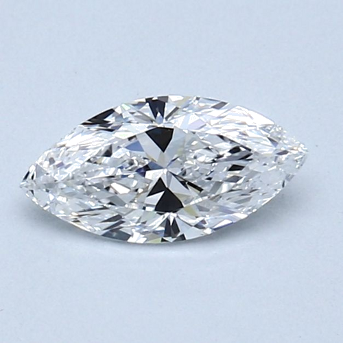 0.5 carat D-VS2 Natūralus Marquise Deimantas (1)