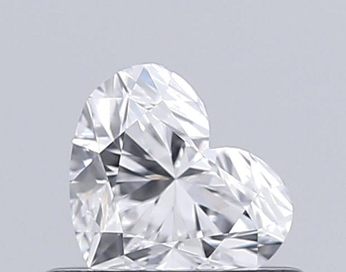 0.5 carat E-VS2 Natūralus Heart Deimantas (1)