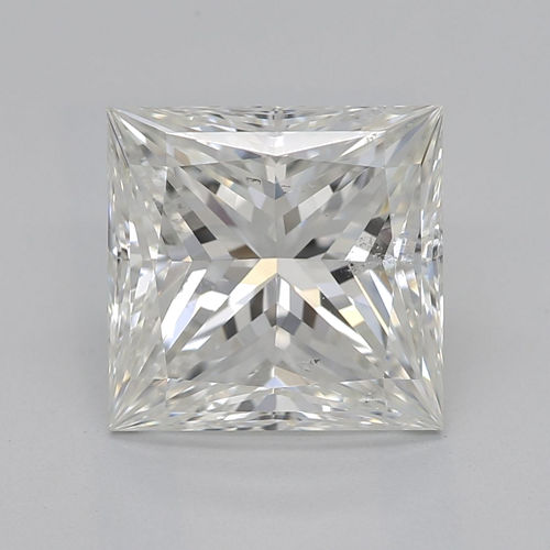2.52 carat I-SI2 Natūralus Princess Deimantas (1)
