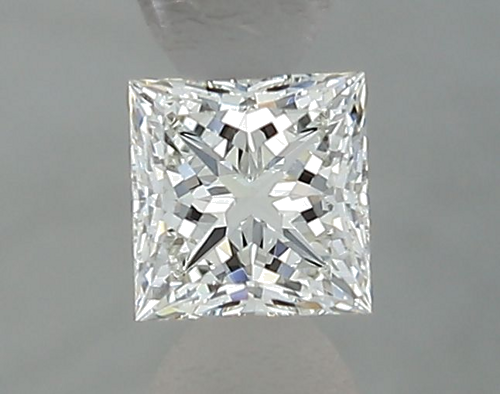 0.51 carat H-VS2 Natūralus Princess Deimantas (1)