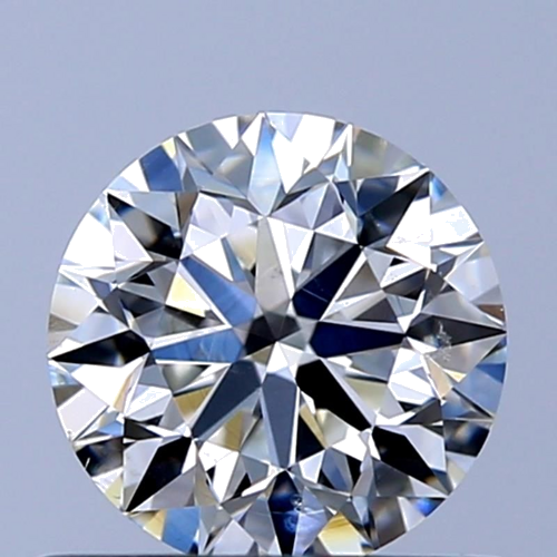 0.55 carat F-SI2 Excellent cut Natūralus Round Deimantas (1)