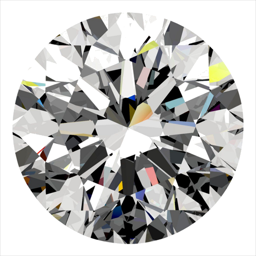 0.3 carat F-VS2 Very Good cut Natūralus Round Deimantas (1)