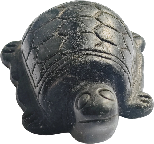 Turtle-shaped stone talisman, Ancient Tibet, 2nd Millennium AD (2)