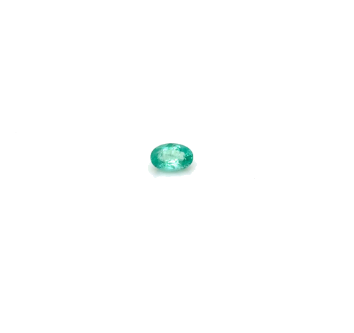 0.5 carat GREEN Oval Smaragdas (1)