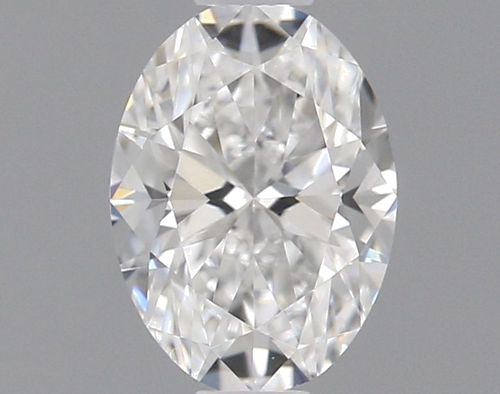 0.5 carat E-SI1 Natūralus Oval Deimantas (1)