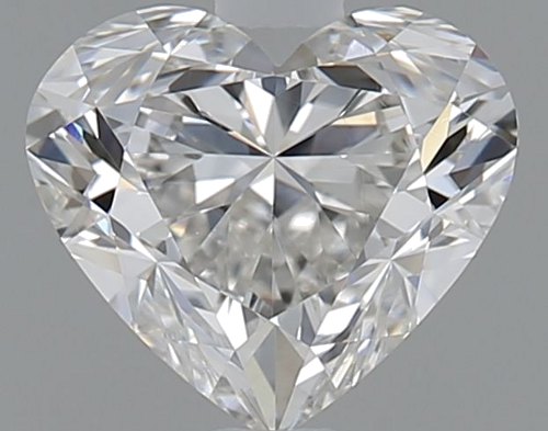 1.01 carat I-VS1 Natūralus Heart Deimantas (1)