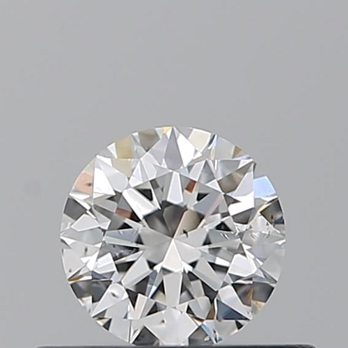 0.4 carat F-SI2 Excellent cut Natūralus Round Deimantas (1)