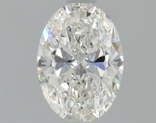 0.42 carat H-SI1 Natūralus Oval Deimantas (1)