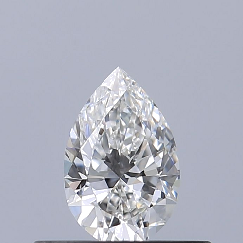 0.3 carat E-IF Natūralus Pear Deimantas (1)