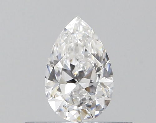0.31 carat D-VVS1 Natūralus Pear Deimantas (1)