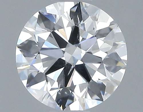 0.59 carat F-SI2 Excellent cut Natūralus Round Deimantas (1)