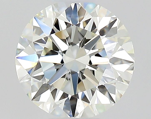 0.5 carat J-VVS2 Excellent cut Natūralus Round Deimantas (1)