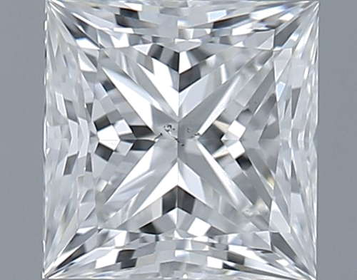 0.53 carat G-SI1 Natūralus Princess Deimantas (1)