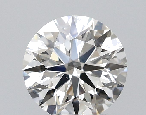 0.5 carat J-SI1 Excellent cut Natūralus Round Deimantas (1)