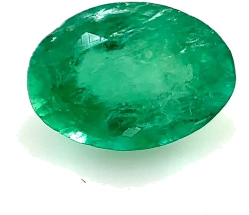 0.44 carat GREEN Oval Smaragdas (1)