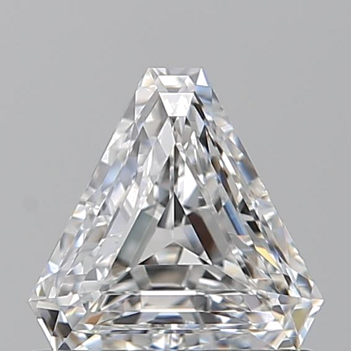 0.7 carat D-VS1 Natūralus Triangular Deimantas (1)