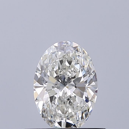 0.44 carat H-VVS1 Natūralus Oval Deimantas (1)