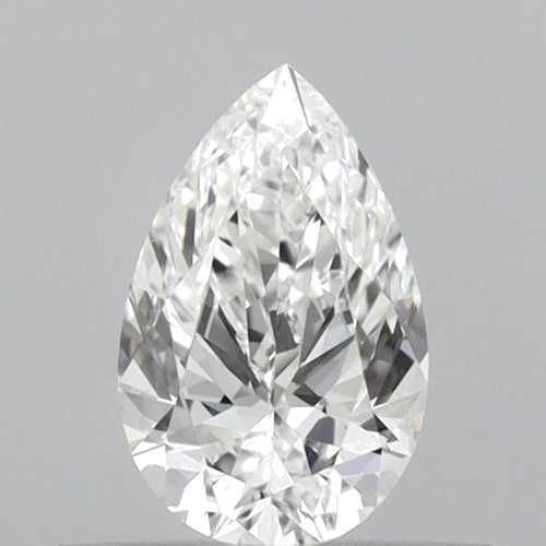 0.4 carat E-VVS1 Natūralus Pear Deimantas (1)