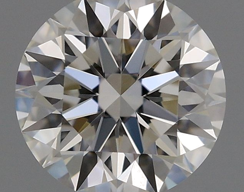 0.42 carat F-VVS2 Excellent cut Natūralus Round Deimantas (1)