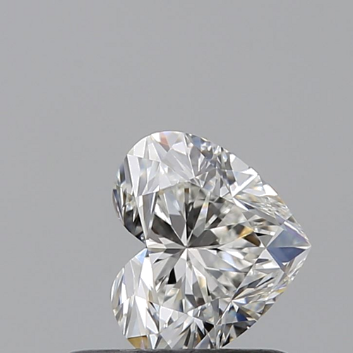 0.52 carat G-VVS2 Natūralus Heart Deimantas (1)