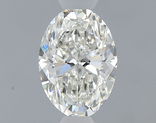 0.45 carat H-VVS2 Natūralus Oval Deimantas (1)