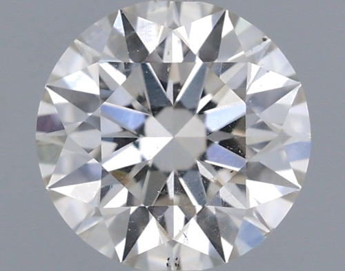 0.51 carat K-SI2 Excellent cut Natūralus Round Deimantas (1)