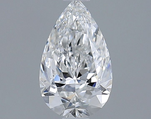 1.0 carat E-VS2 Natūralus Pear Deimantas (1)