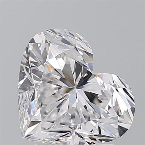 3.01 carat D-VVS1 Natūralus Heart Deimantas (1)