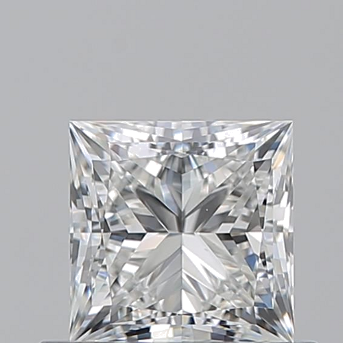 0.71 carat G-VS1 Natūralus Princess Deimantas (1)