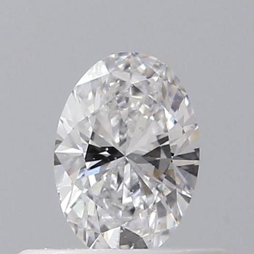 0.3 carat D-VS2 Natūralus Oval Deimantas (1)