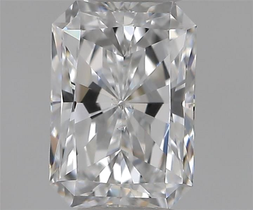0.6 carat D-SI2 Natūralus Radiant Deimantas (1)