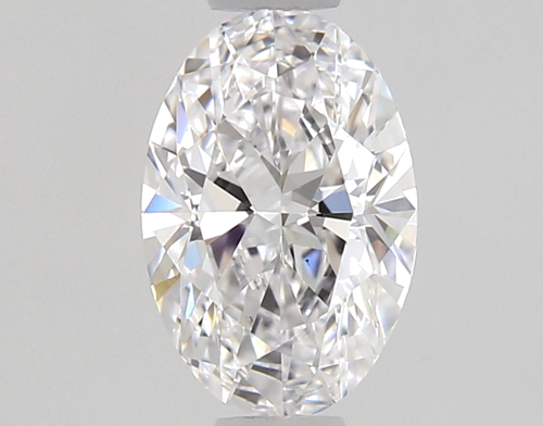 0.52 carat D-VS1 Natūralus Oval Deimantas (1)