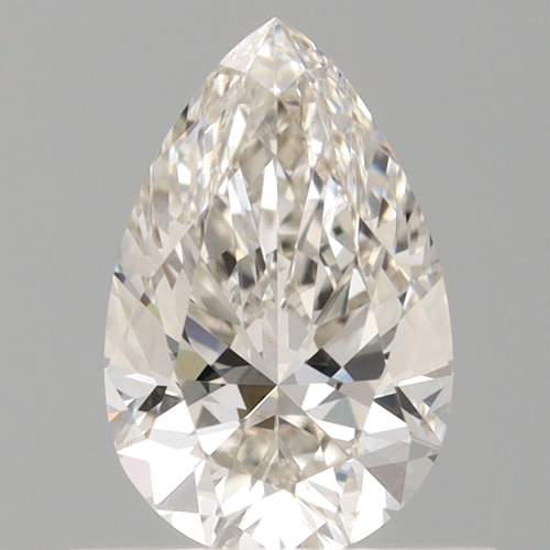 0.62 carat I-VS1 Natūralus Pear Deimantas (1)