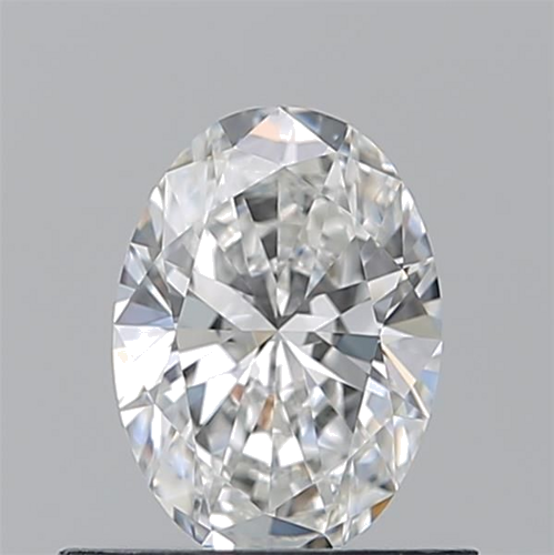0.53 carat F-VVS1 Natūralus Oval Deimantas (1)