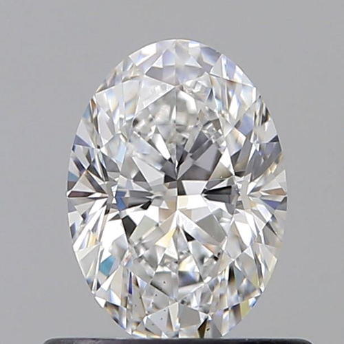 0.6 carat D-VS2 Natūralus Oval Deimantas (1)