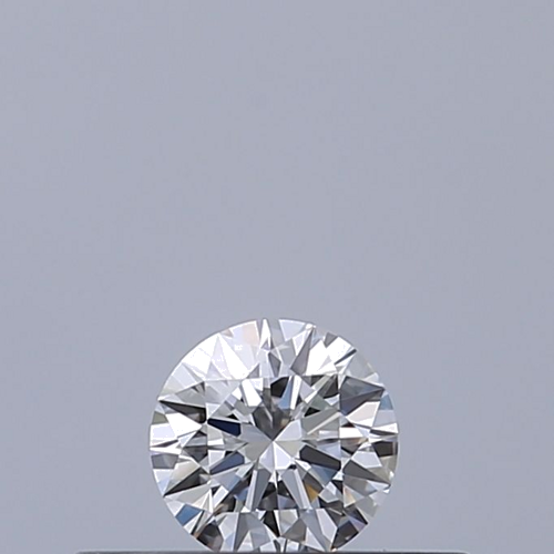 0.18 carat D-VVS1 Excellent cut Natūralus Round Deimantas (1)