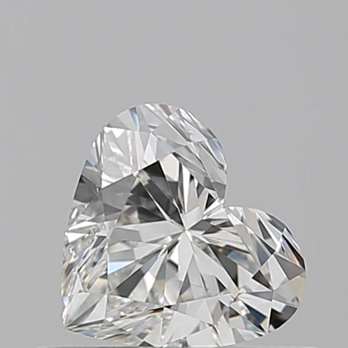 0.5 carat I-VVS1 Natūralus Heart Deimantas (1)