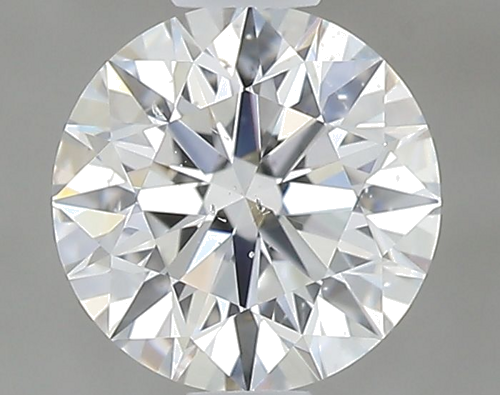 0.57 carat F-SI1 Excellent cut Natūralus Round Deimantas (1)