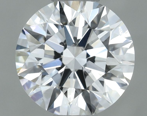0.62 carat F-VVS2 Excellent cut Natūralus Round Deimantas (1)