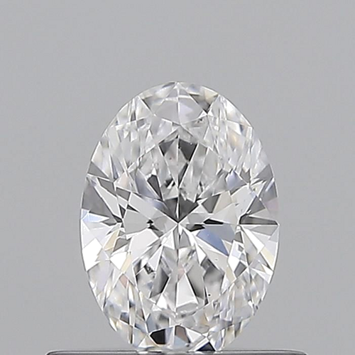 0.5 carat D-VS2 Natūralus Oval Deimantas (1)