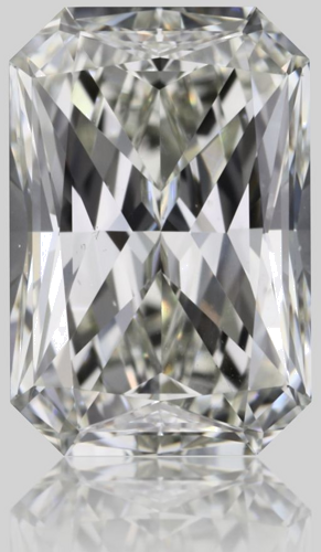 1.01 carat J-VS2 Natūralus Radiant Deimantas (1)