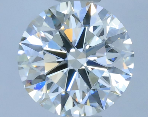 0.52 carat I-VS2 Excellent cut Natūralus Round Deimantas (1)