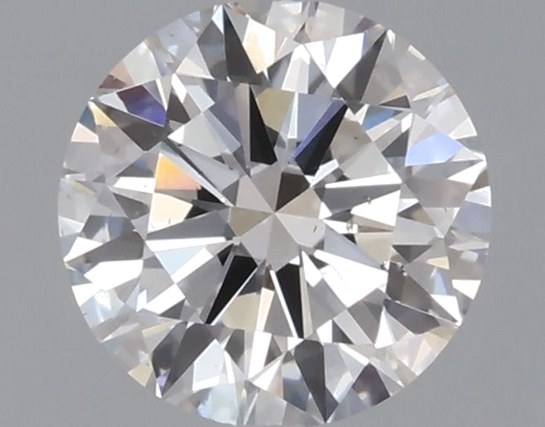 0.54 carat F-SI1 Excellent cut Natūralus Round Deimantas (1)