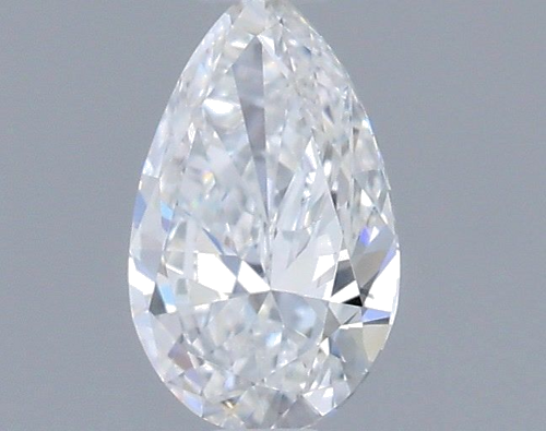 0.4 carat F-SI1 Natūralus Pear Deimantas (1)