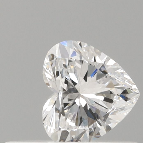 0.31 carat D-VVS1 Natūralus Heart Deimantas (1)