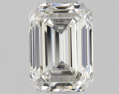 0.61 carat F-VVS2 Natūralus Emerald Deimantas (1)