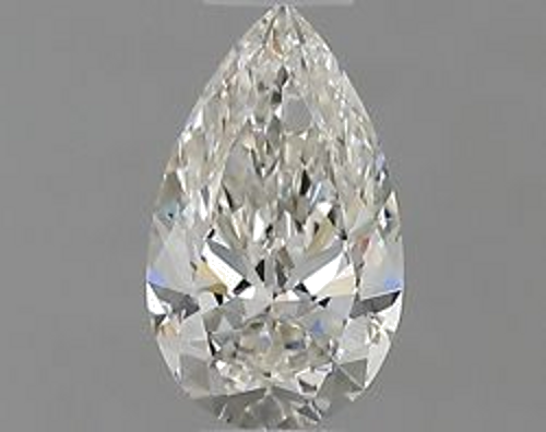 0.6 carat J-VS1 Natūralus Pear Deimantas (1)